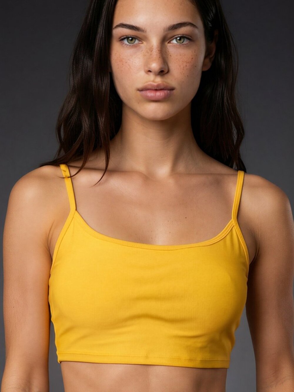 Sexy Short Crop Top in Soft Stretch Tricot.  Super sexy and form fitting. 176